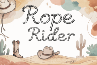 Rope Rider Font: Styling Your Creative Projects