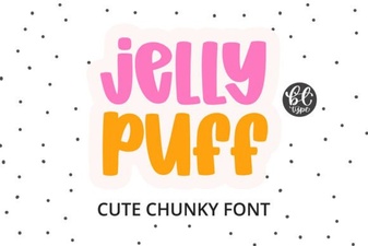 Creative Projects Using the Jelly Puff Font