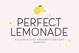 The Perfect Lemonade Font for Creative Projects