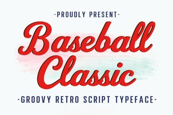 Designing with Baseball Classic Font Styles